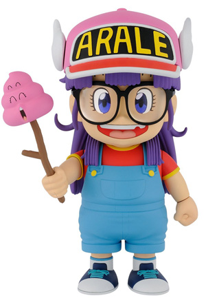 アラレちゃんの内部構造が分かるプラモデル発売、「んちゃ砲」の発動