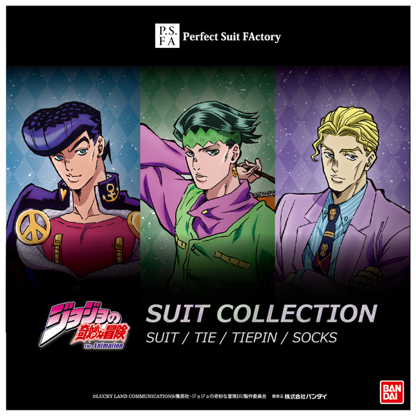 ジョジョ ダイヤモンドは砕けない」コラボスーツ登場！ 東方仗助、岸辺
