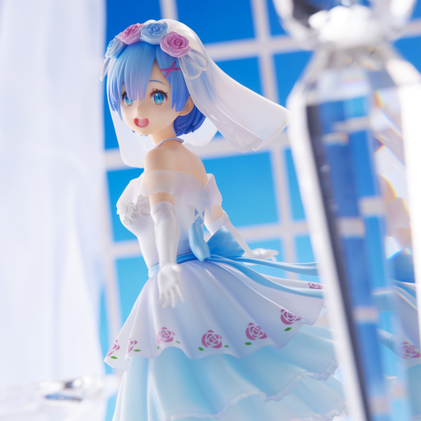 リゼロ」レムが水色のウエディングドレス姿で立体化！“ここから始めま