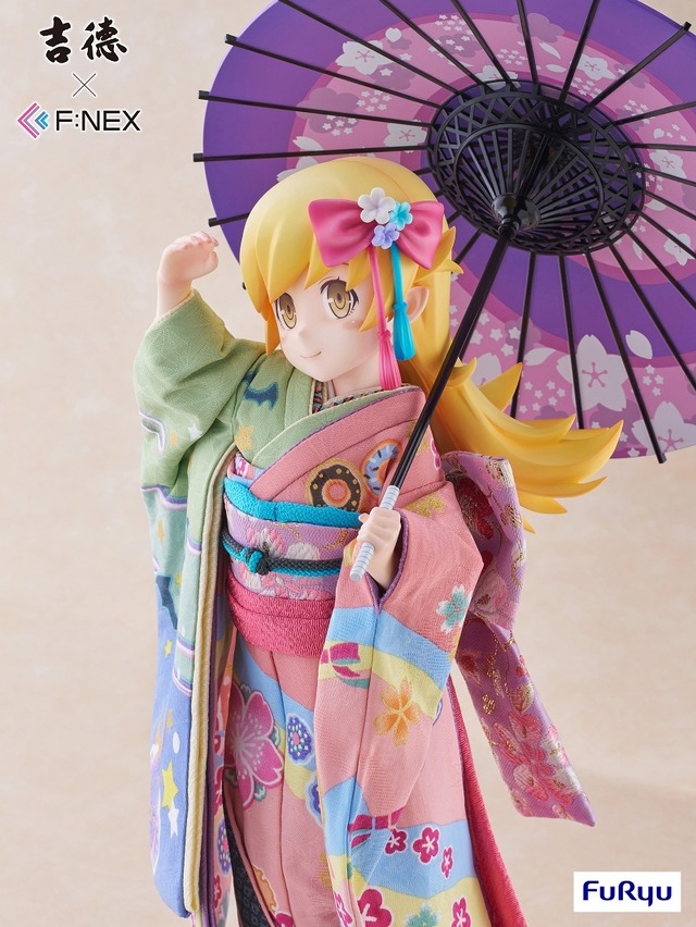 物語〉シリーズ」忍野忍、日本人形フィギュア化！ 日本の伝統美と