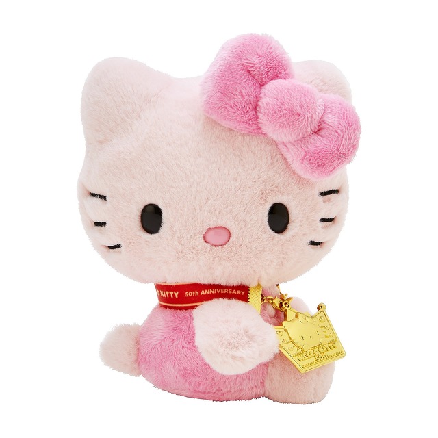 ハローキティ」ぬいぐるみコレクション♪ 全身真っ赤なキティも！ 50th