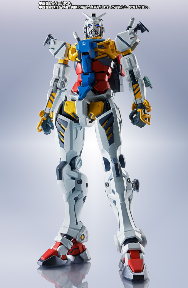 GQuuuuuuX」長い脚も自由自在♪ 最新鋭MS・赤いガンダム＆白いガンダム