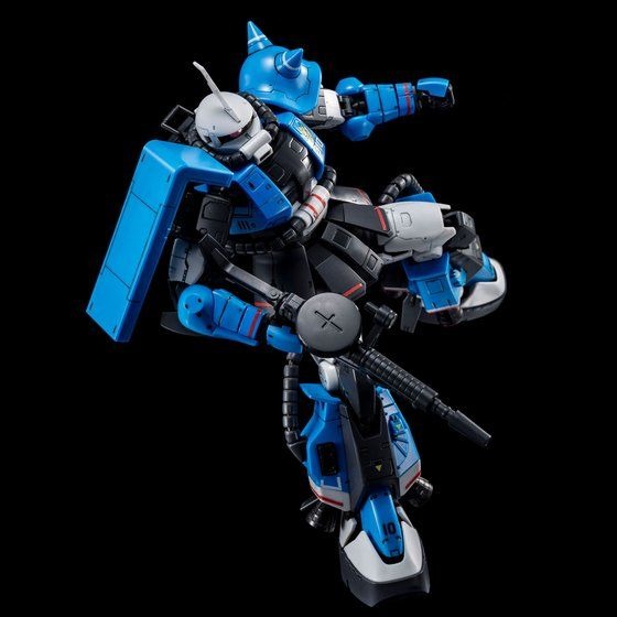 ガンダム」ユーマ・ライトニング専用ザクII、ガンプラ化！ “青き雷光