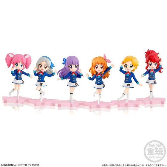 アイカツ！」あかり、スミレ、ひなきたち6人セットで“可愛く愛しい