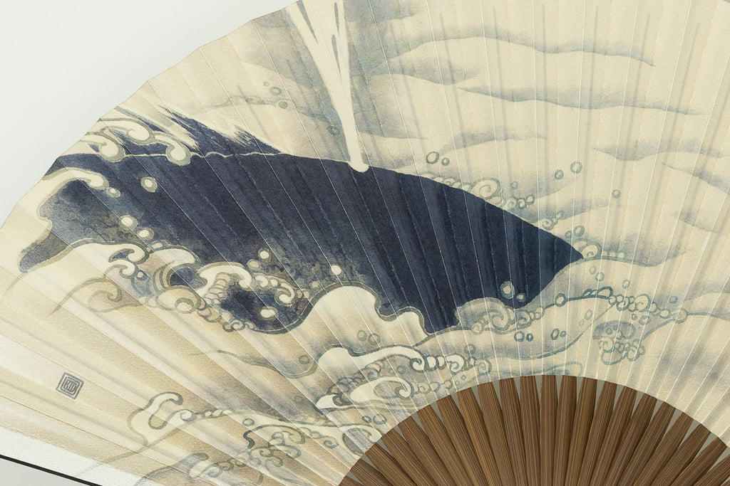 鯨（伊藤若冲シリーズ）– 扇専門店 万葉