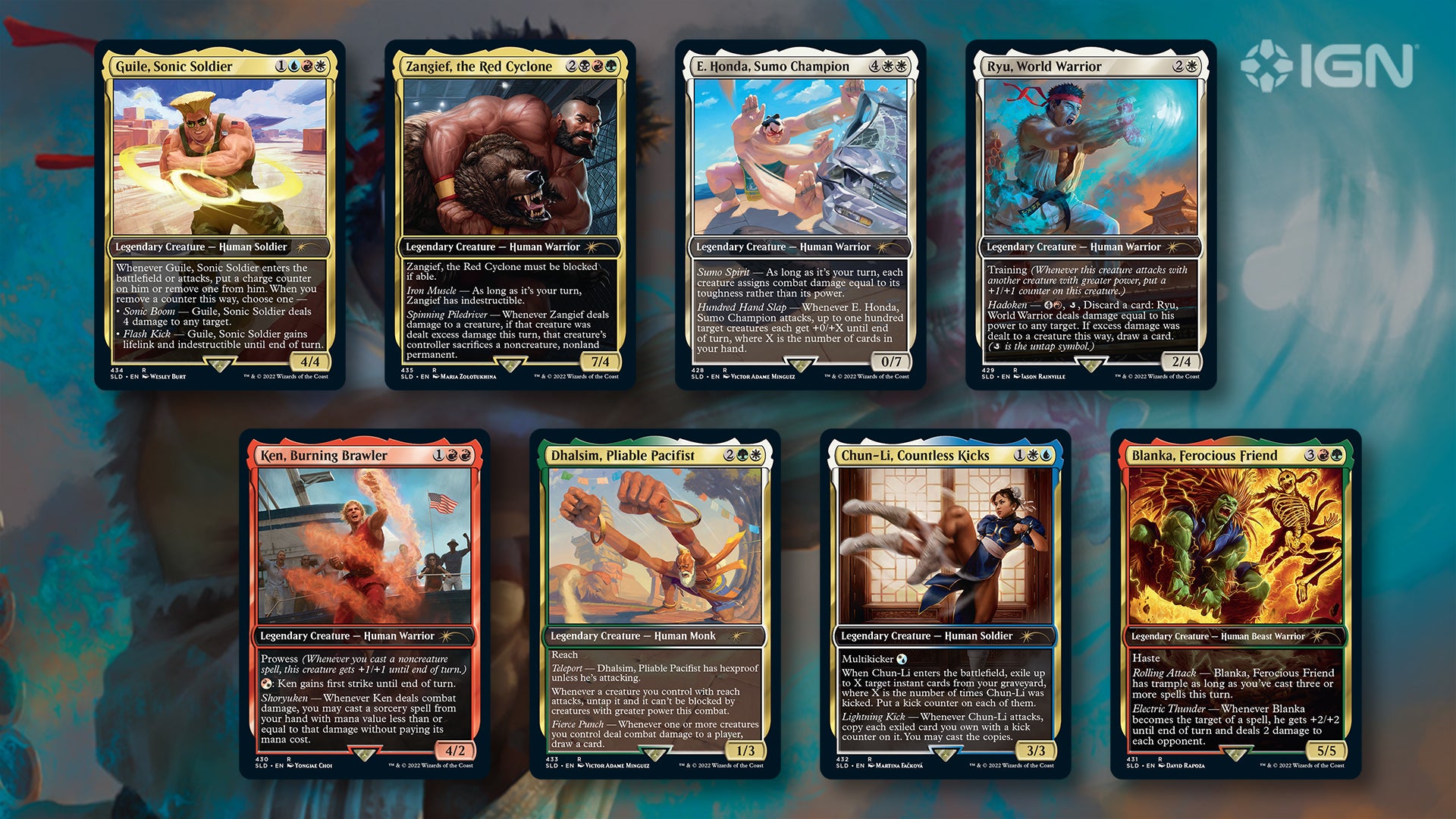Exclusive: Street Fighter MTG Crossover Cards and February Secret
