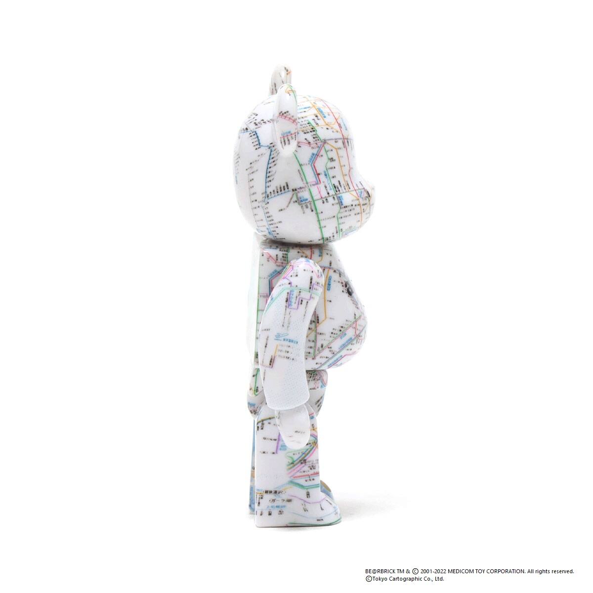 MEDICOM TOY BE@RBRICK atmos SUBWAY 100％ & 400％ 22SS-I