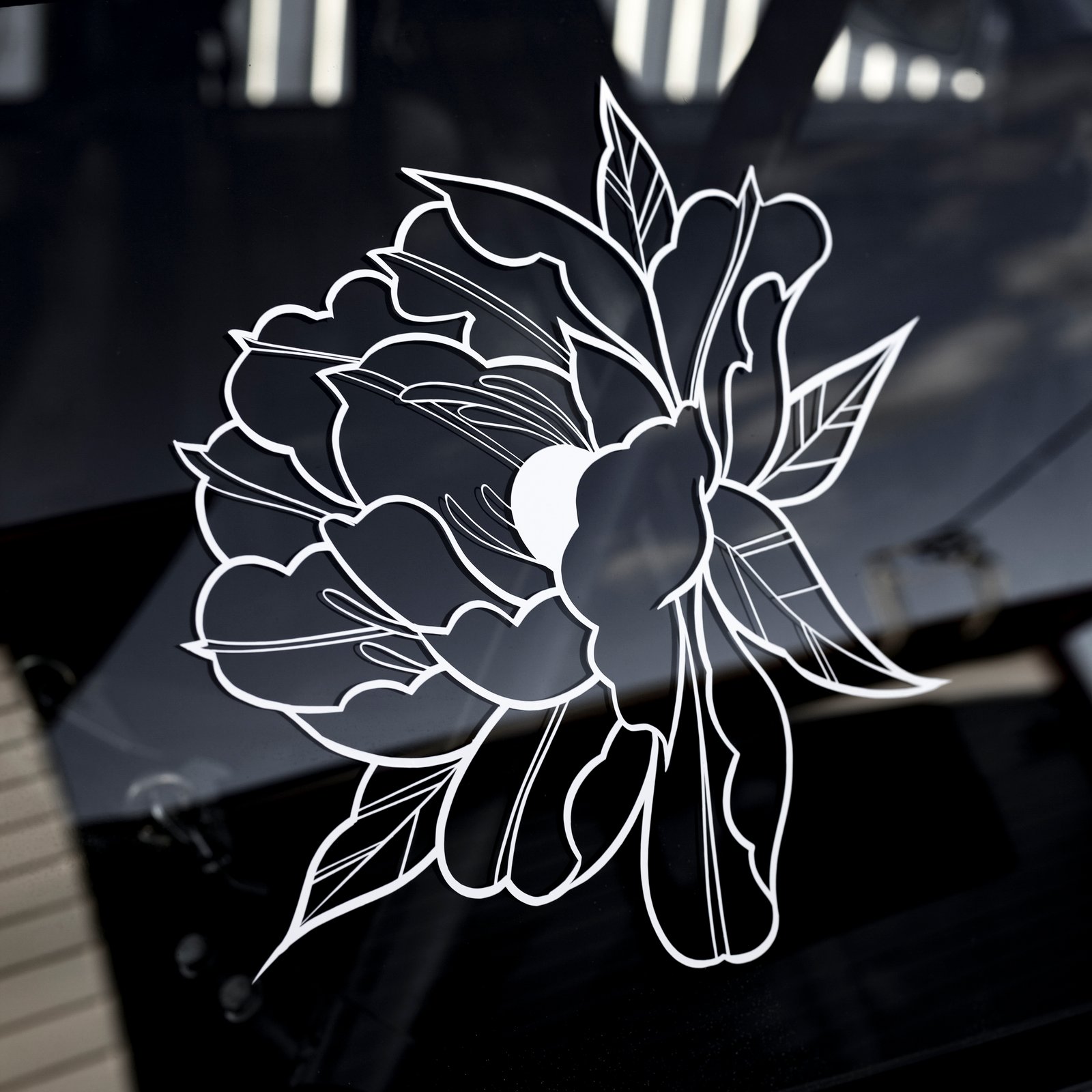 Peony ~ Large Decal | Kakkoii Krew