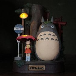 新品未開封 となりのトトロ ライトアップジオラマ 劇場ポスターアート