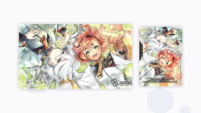 GCG ガンダムカードゲーム スレッタ＆ミオリネ プロモ&プレイマット