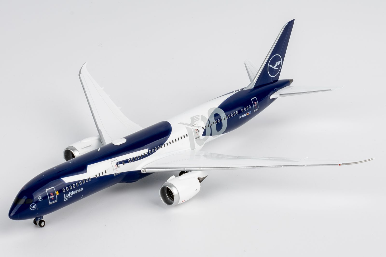NGmodel ルフトハンザ 787-9 D-ABPU 100周年記念塗装 1/400 55154