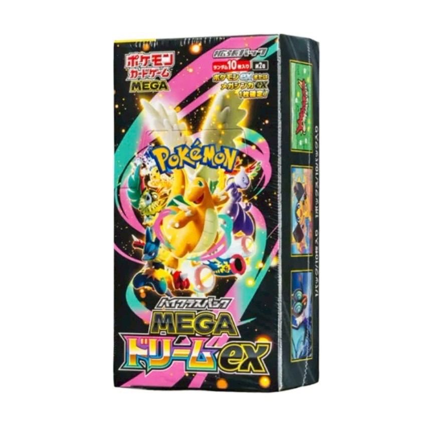 新品未開封 ポケモンカードゲーム MEGAドリームex シュリンク付き1箱