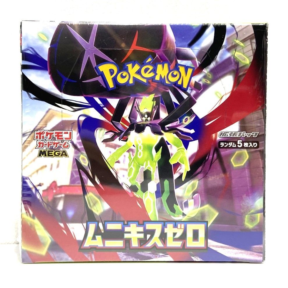 ☆ポケモンカードゲーム MEGA 拡張パック ムニキスゼロ シュリンク付き