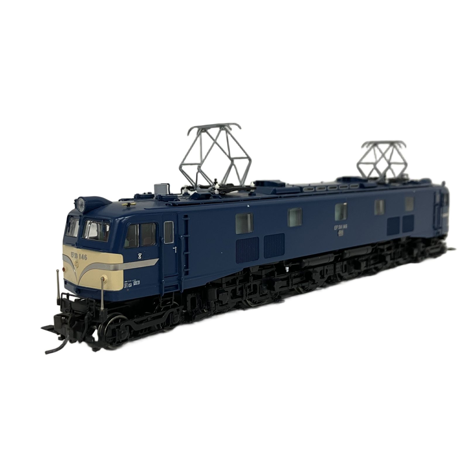 天賞堂 HOゲージ 72002 EF58形電気機関車(原型小窓) 青/クリーム