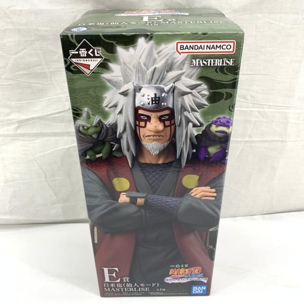 ナルト一番くじ E賞自来也 フィギュア MASTERLISE 一番くじ NARUTO