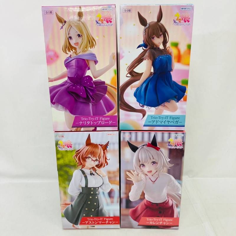 まとめ ウマ娘 プリティーダービー フィギュア 4体 セット Trio-Try-iT