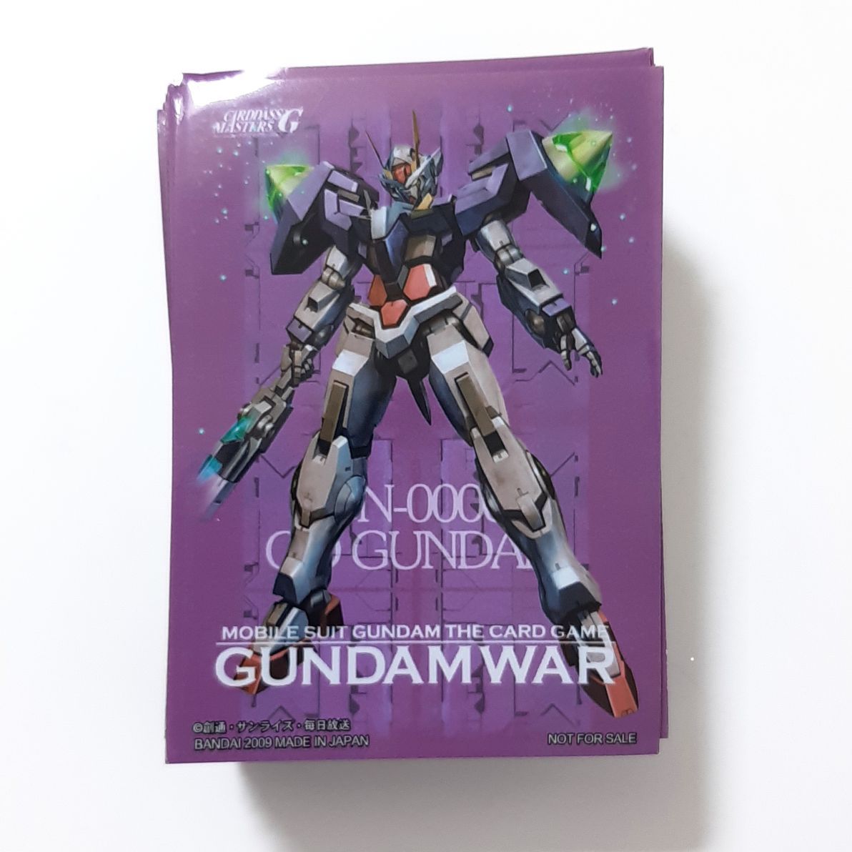ガンダムウォー カードスリーブ 機動戦士ガンダム00 GN-0000 2009 中古