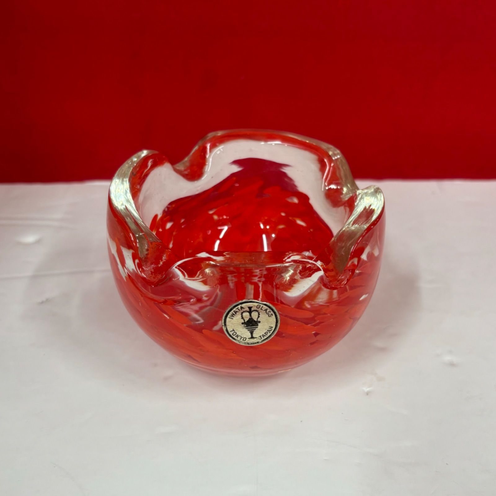 岩田ガラス 灰皿 小物入れ IWATA GLASS B - メルカリ