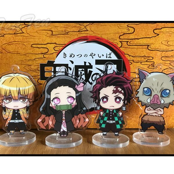 鬼滅の刃 鬼滅の刃 ここみえアクリルフィギュア 全6種セット 【新品 未