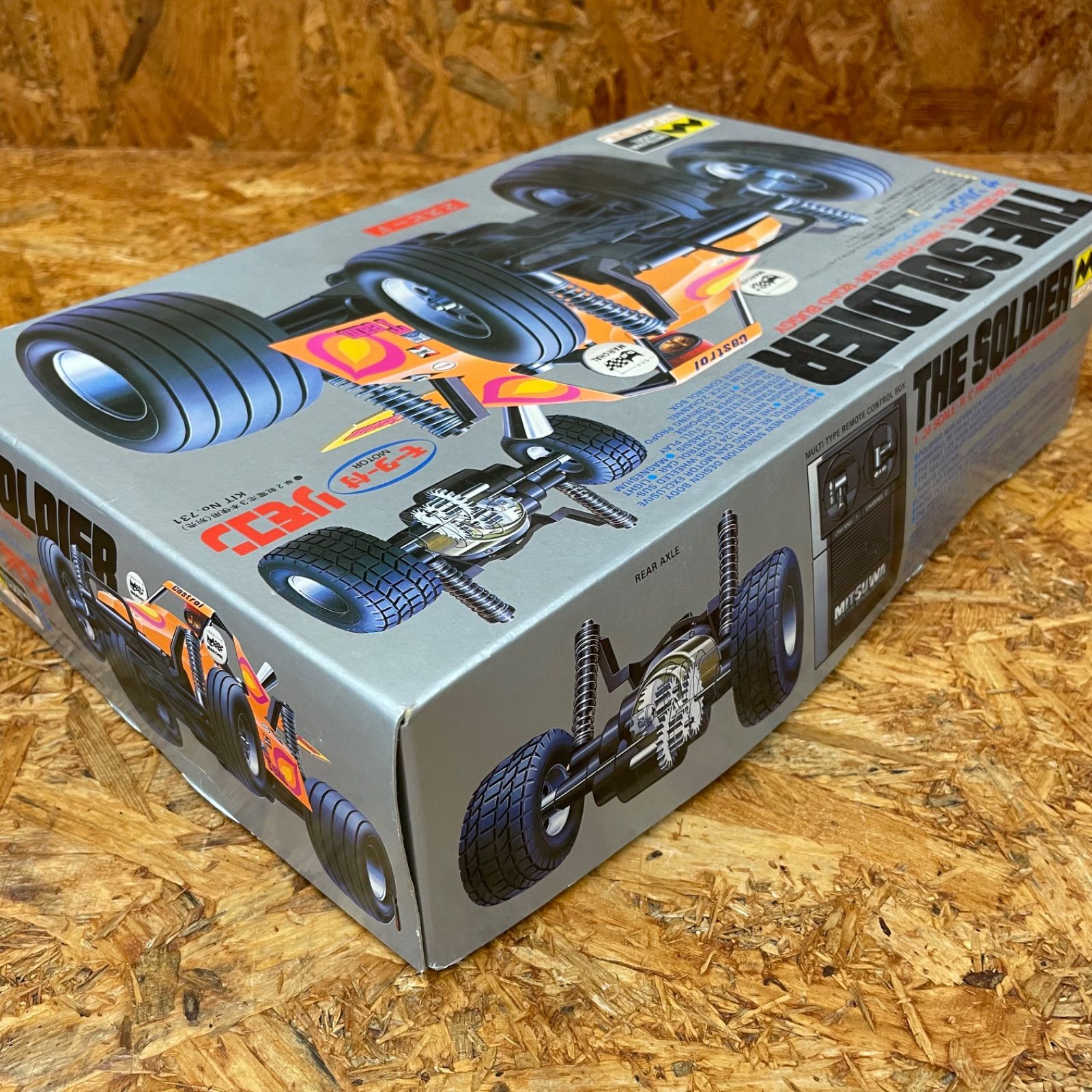 現状品 ミツワモデル製 ザ ソルジャー RCオフロードバギー ラジコン