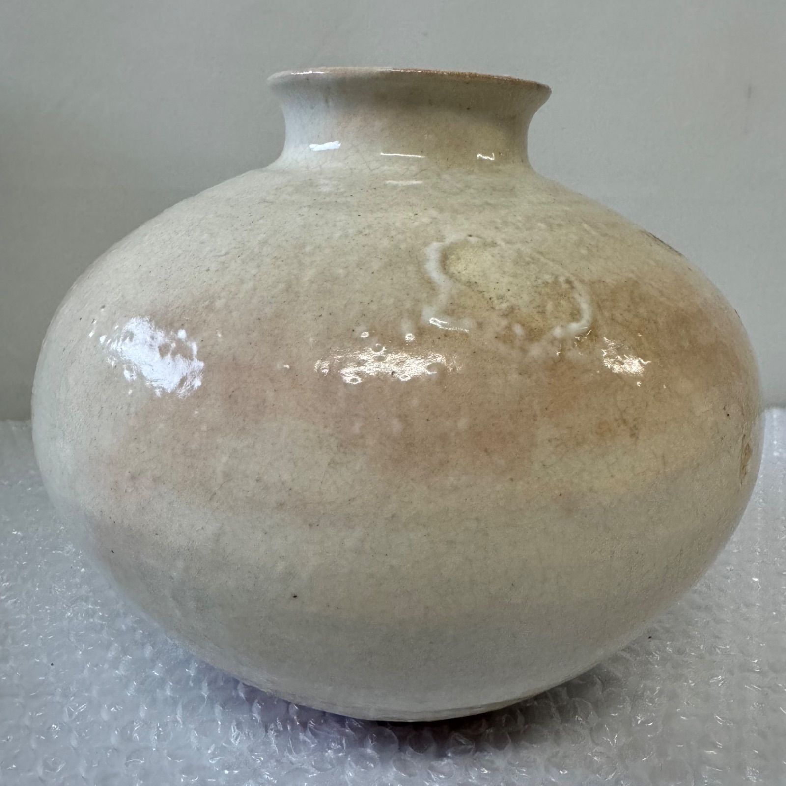 花瓶 萩焼 椿窯 天鵬山 インテリア 花器 壺 花入 花生 花器 生花