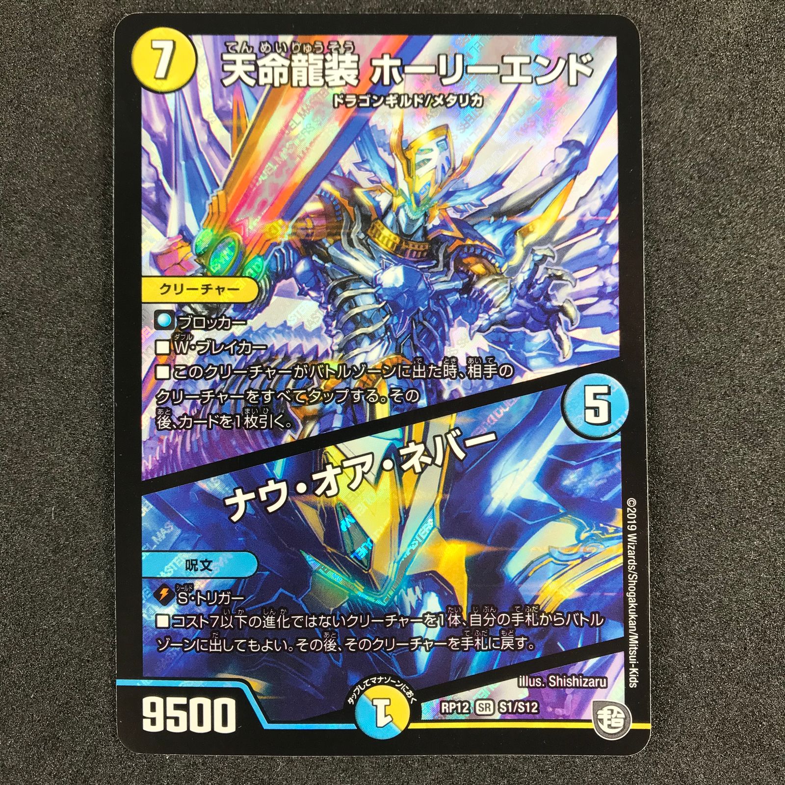 ☆デュエルマスターズ DMRP12S1/S12 天命龍装 ホーリーエンド/ナウ