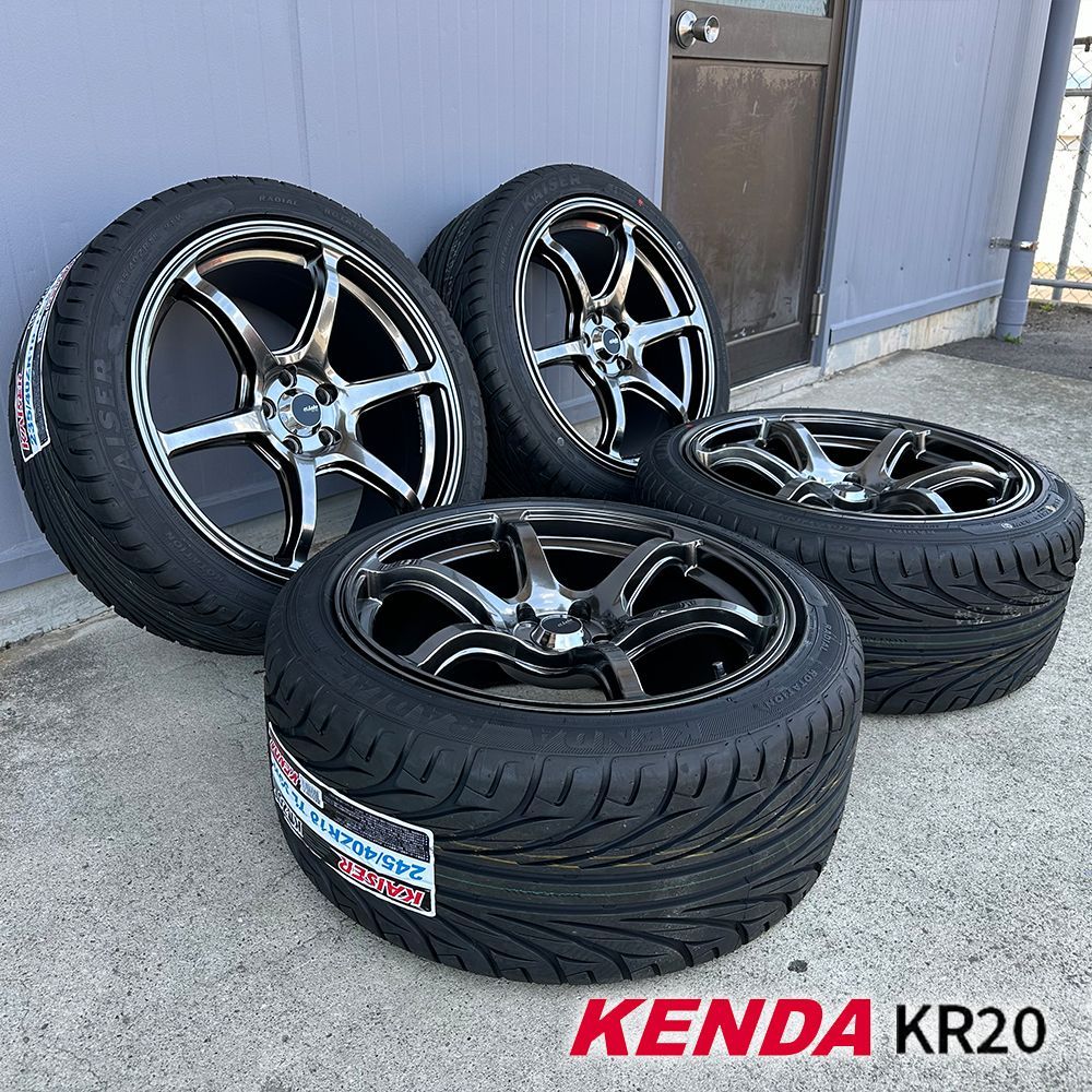 86 ZN6 BRZ ZC6 18インチ タイヤホイールセット Acht-6 クロニウム