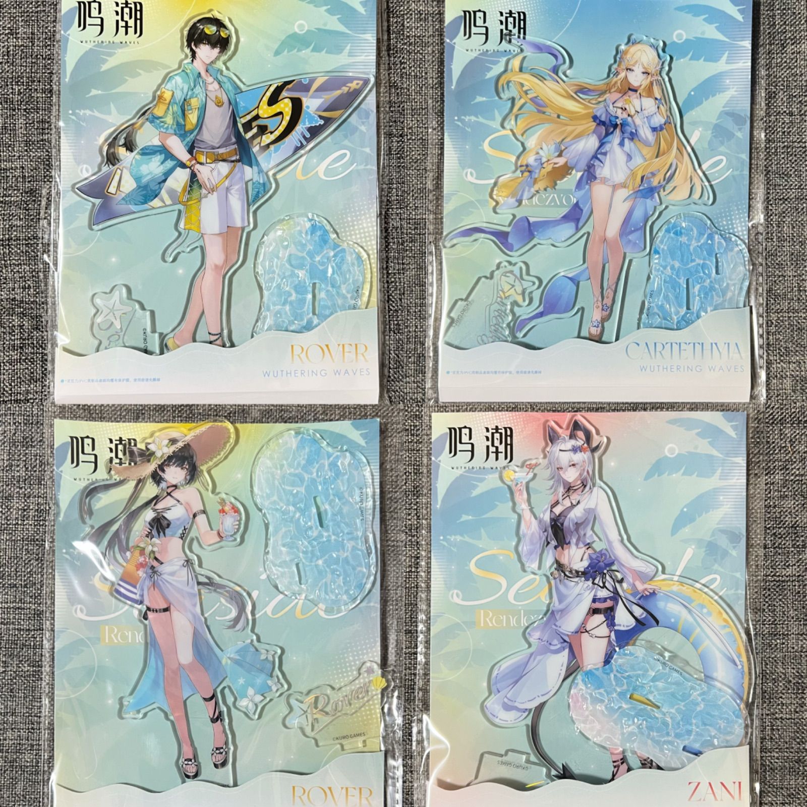 韓国限定 鳴潮 キャンパス 漂泊者 アクリルジオラマ 韓国限定 鳴潮