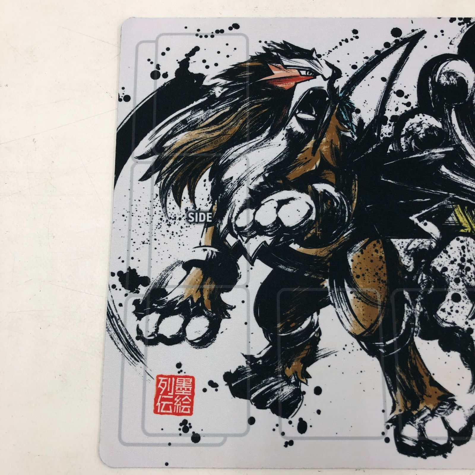 02m1000 ポケモンカードゲーム 墨絵列伝 プレイマット エンテイ