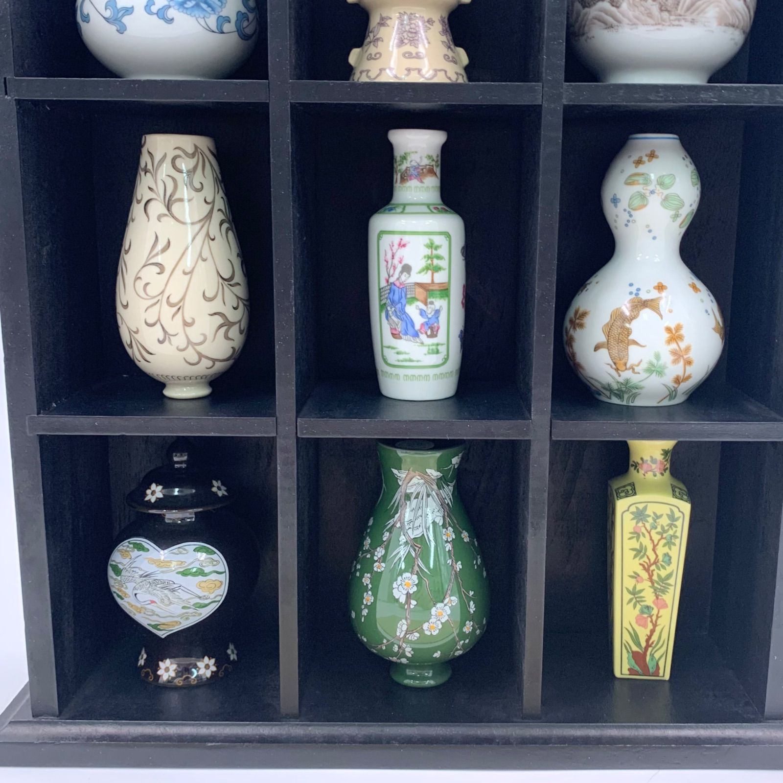 フランクリンポーセリン 中国諸王朝の至宝 ミニチュア花瓶コレクション