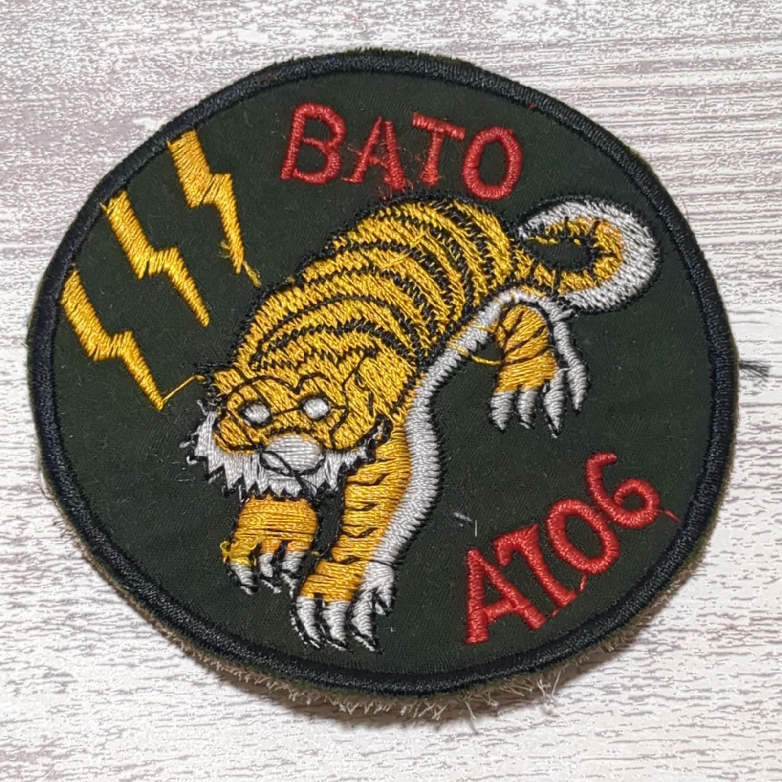TI53 TIGER 虎 ベトナム 戦争 ワッペン タイガー トラ 動物 人気 緑