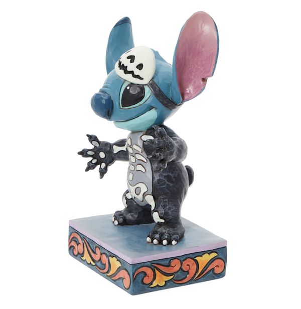 ディズニー スティッチ スケルトン ハロウィン 飾り Stitch Skeleton