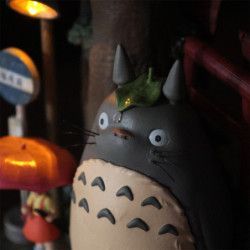新品未開封 となりのトトロ ライトアップジオラマ 劇場ポスターアート