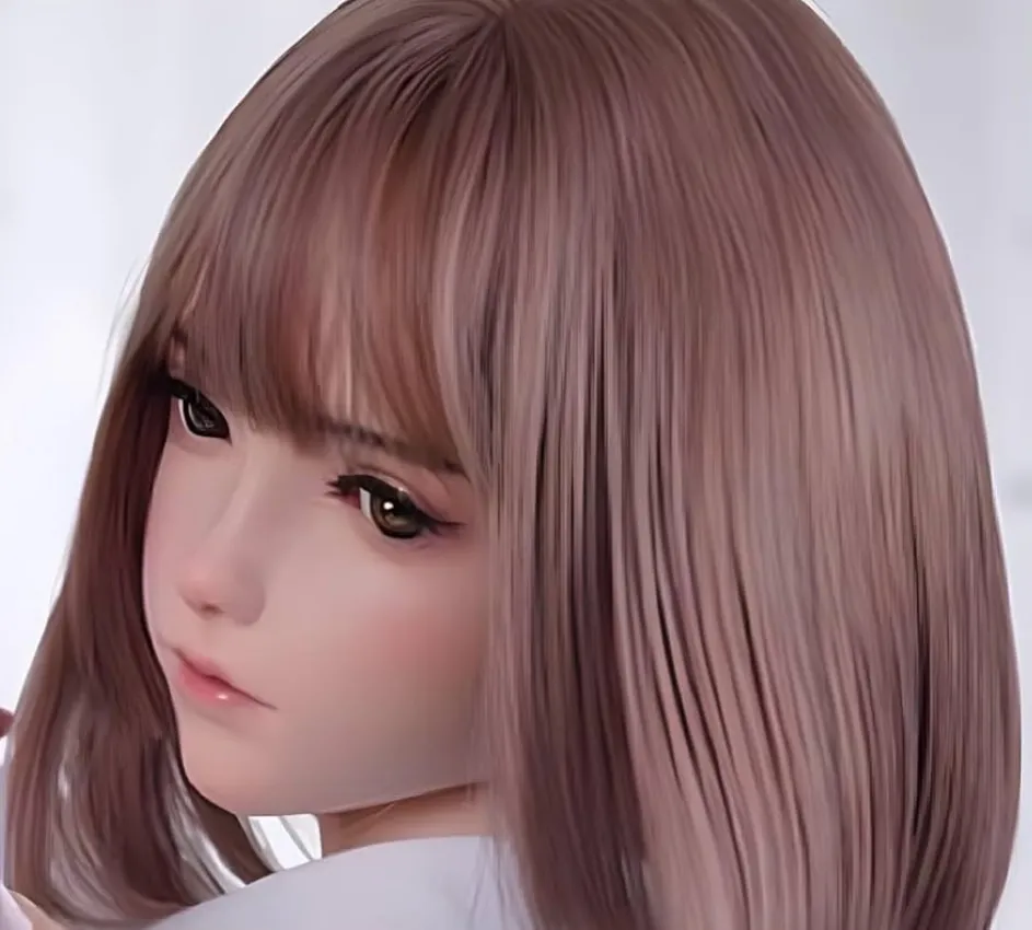 1/6 フィギュア 女性 ヘッド オリジナル美少女 リアルフェイス 手