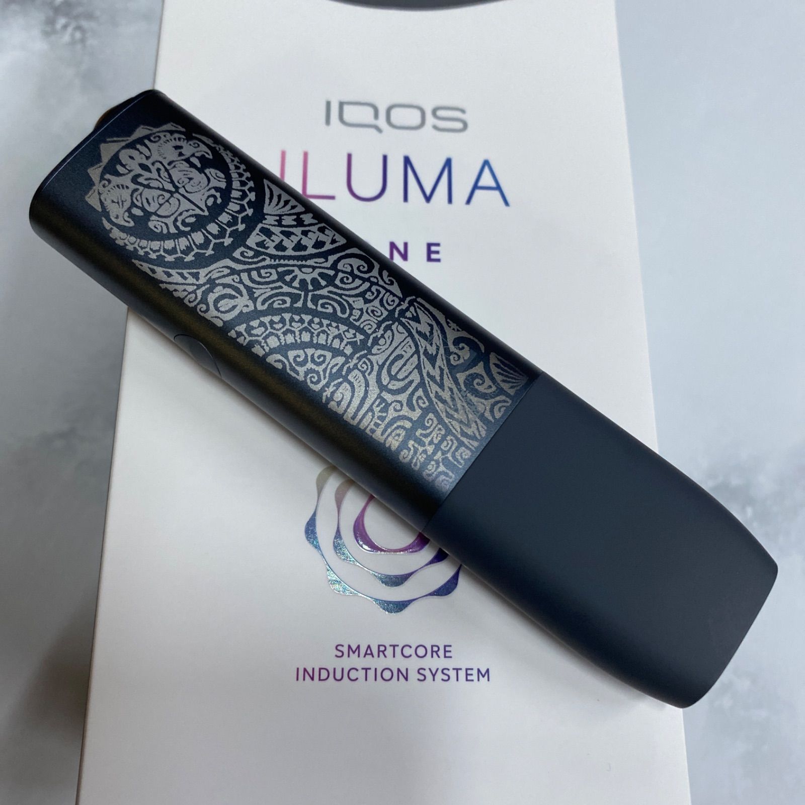 iQOS ILUMA ONE アイコス イルマ ワン レーザー加工 ポリネシアン