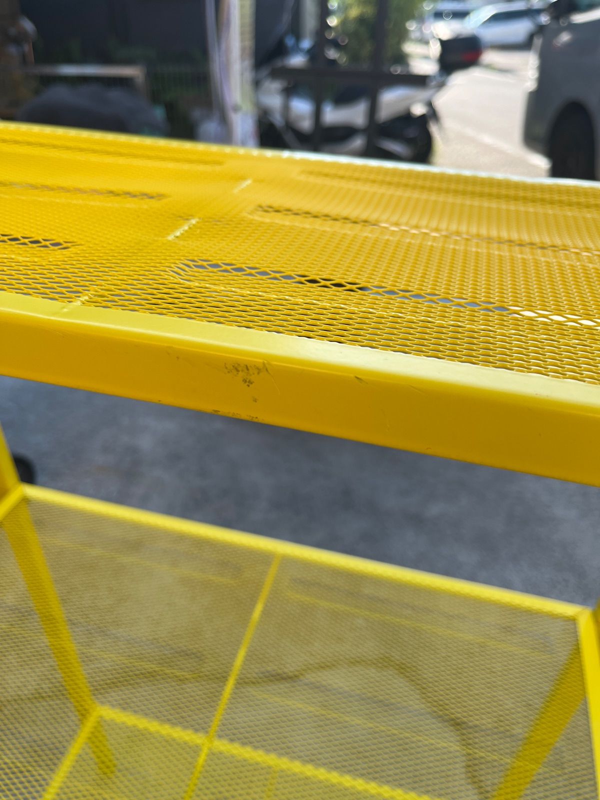廃盤】IKEA イケア レールベリ 廃盤色 イエロー 黄色 ラック 収納棚
