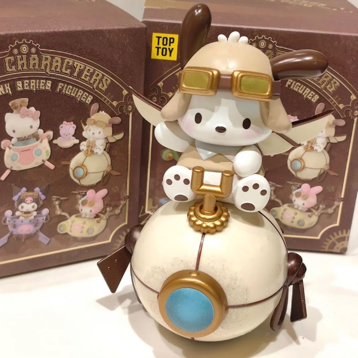 海外 限定 6種セット 蒸気 スチームパンク シリーズ サンリオ × TOPTOY