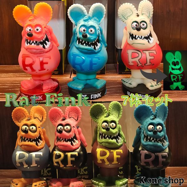 7体セット【ラットフィンク ボビングヘッド 】FUNKO WACKY WOBBLER