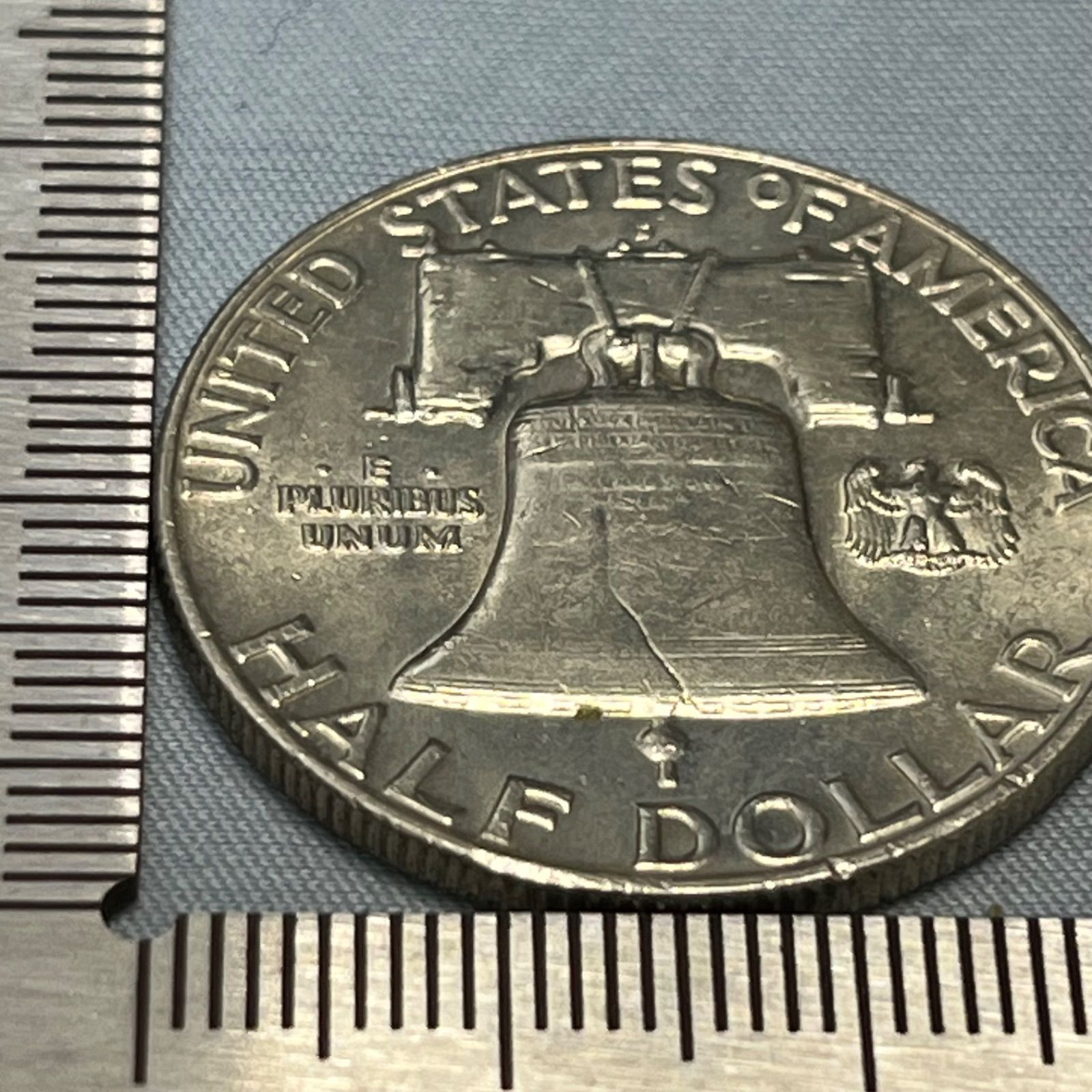 銀貨】1958年 アメリカ フランクリン・ハーフダラー 50セント銀貨 280
