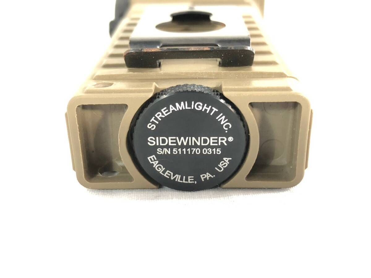 米軍放出品】 LED タクティカルライト SIDE WINEDER 懐中電灯