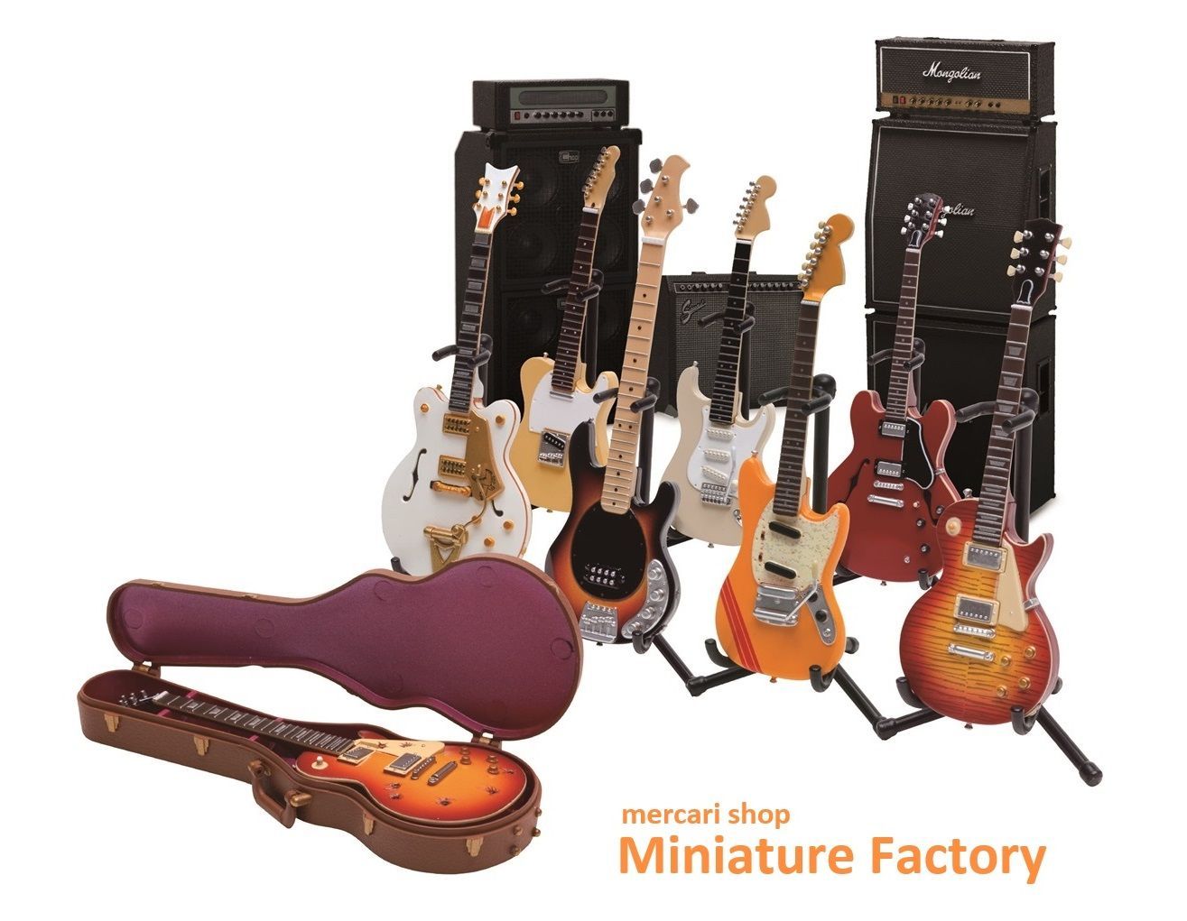 BECK Guitar Collection 千葉&マイクSpecial ☆1/12スケール ☆BECK