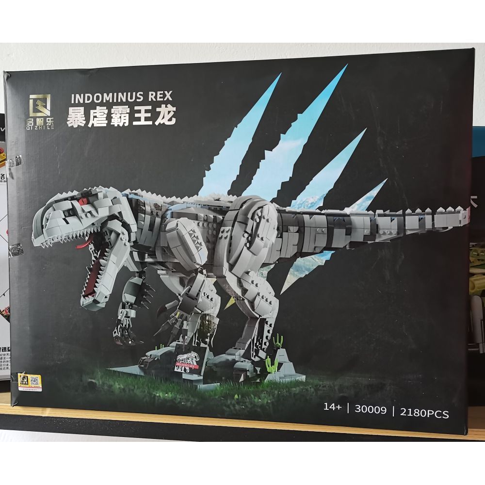 レゴ互換 ブロック 611002 恐竜シリーズ ティラノサウルス グレー