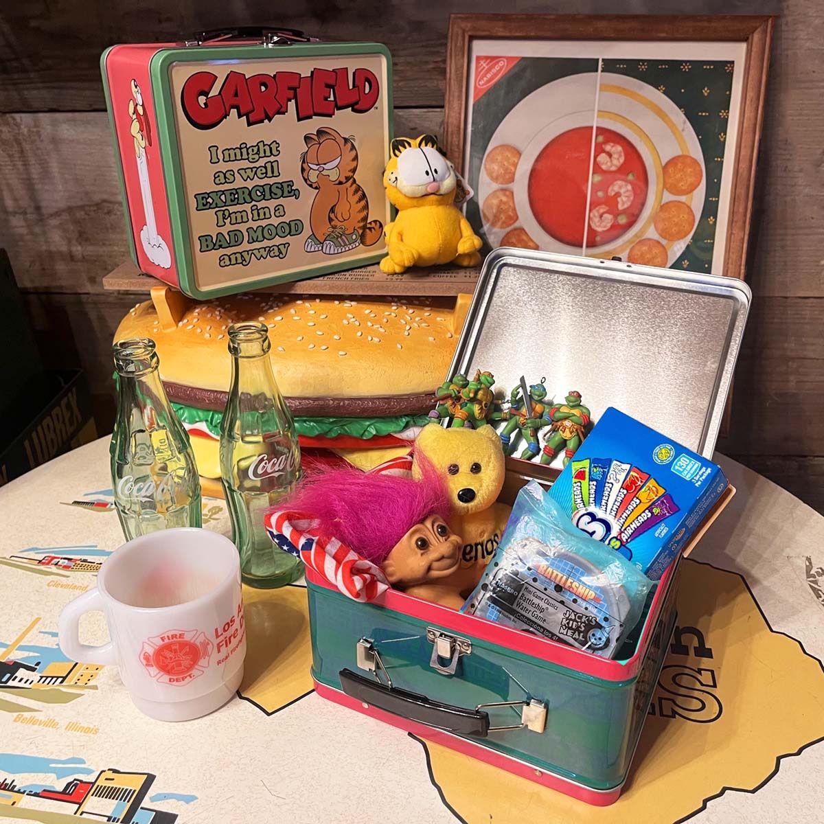 Teenage Mutant Ninja Turtles VINTAGE LUNCH BOX ミュータント