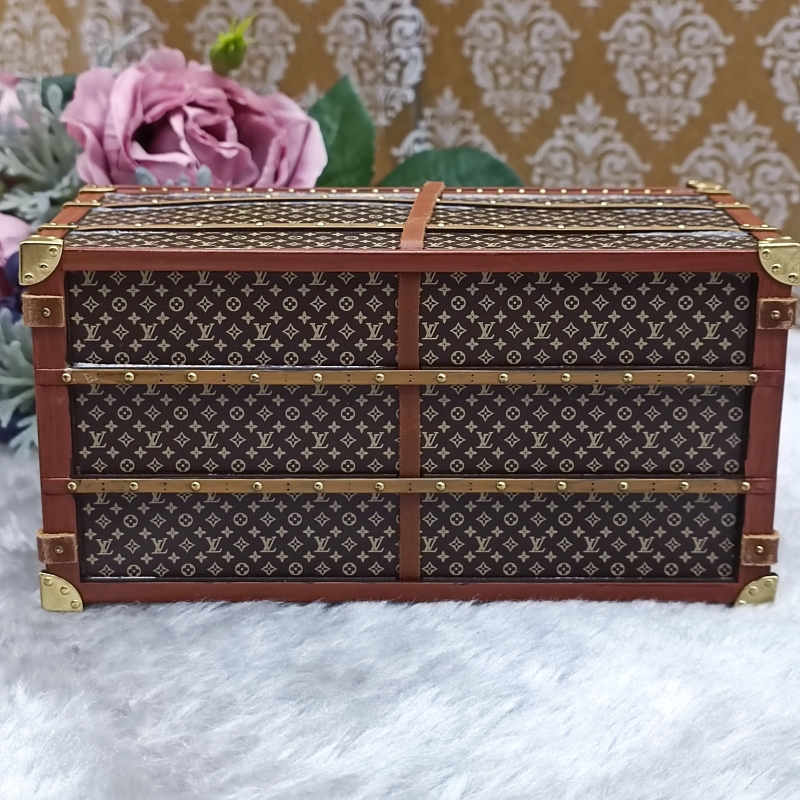 LOUISVUITTON 》 ルイヴィトン ペーパーウェイト トランク MISS FRANCE