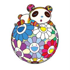 江口寿史・村上隆エディションサイン入りコラボレーション版画