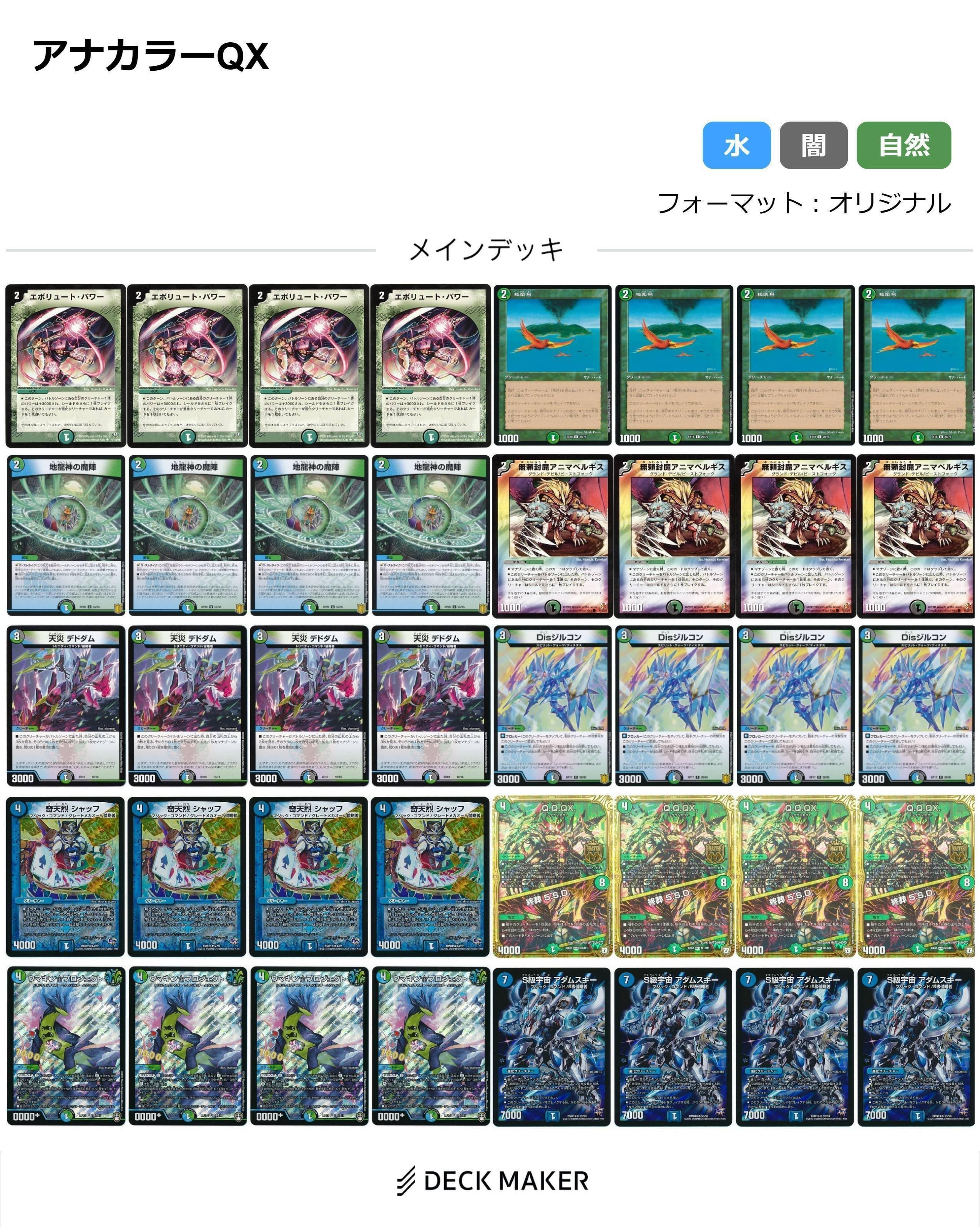 アナカラーQQQXのすゝめ｜ろん