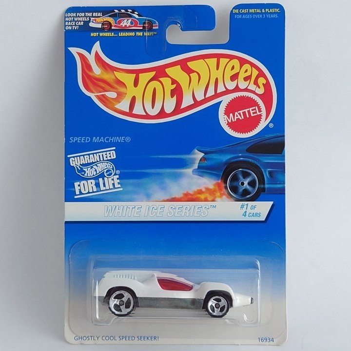 レビュー：ホットウィール Speed Machine(1997年White Ice Series)｜痣