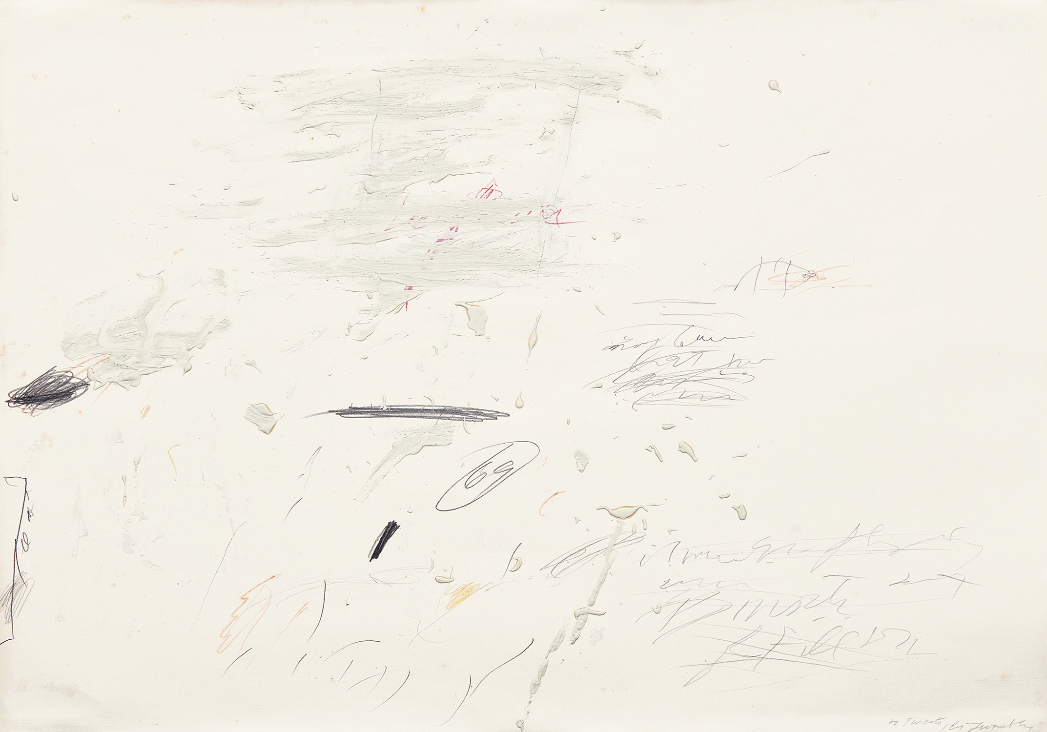 Cy Twombly 20th Century & Contemporary Art Evening Sale