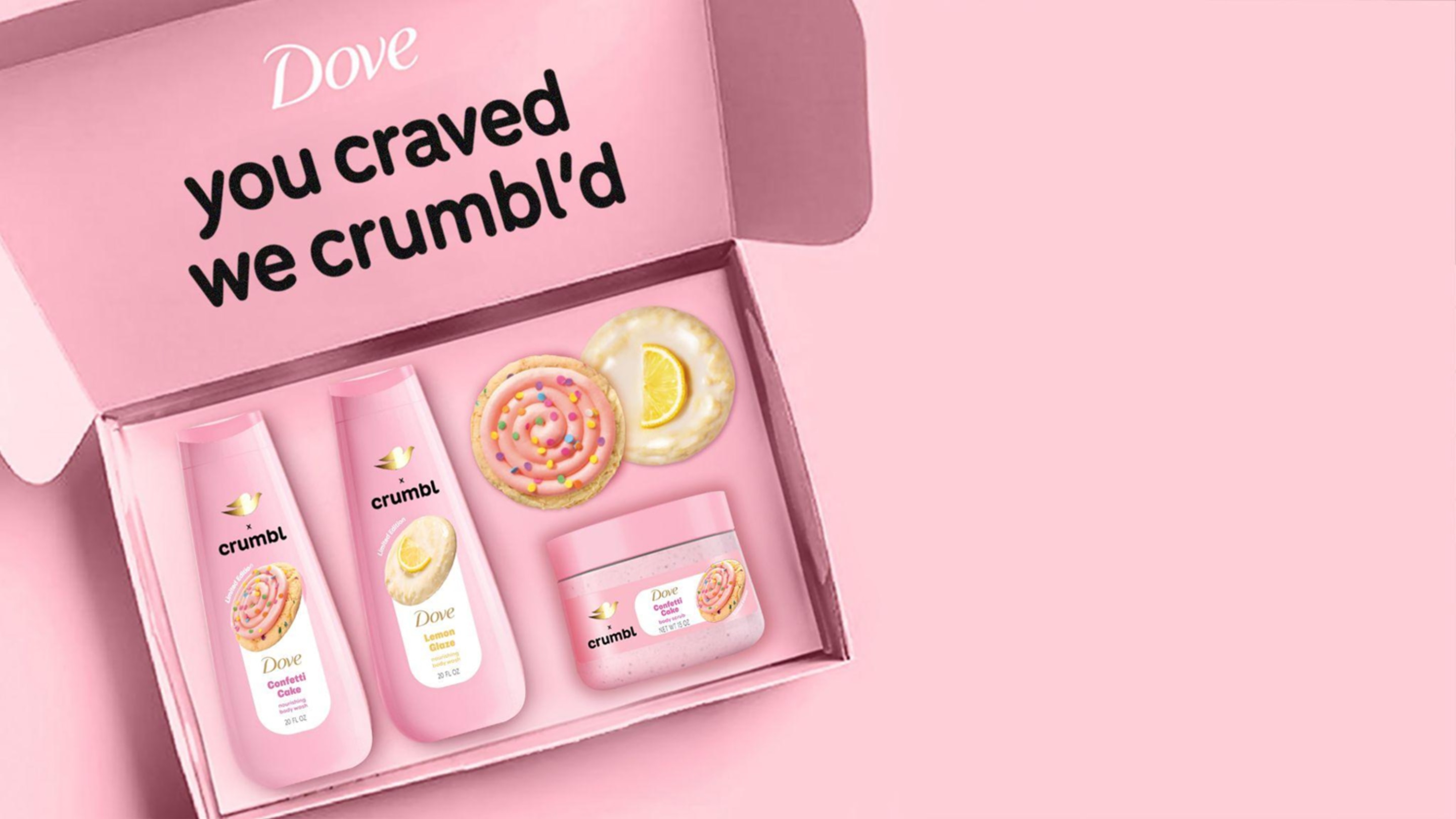 Enter for the Chance to Win Dove x Crumbl Sweet-stakes | Dove