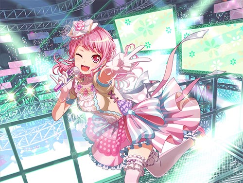 バンドリ！ガルパ】[目指す理想のアイドル]丸山彩のスキルとイラスト